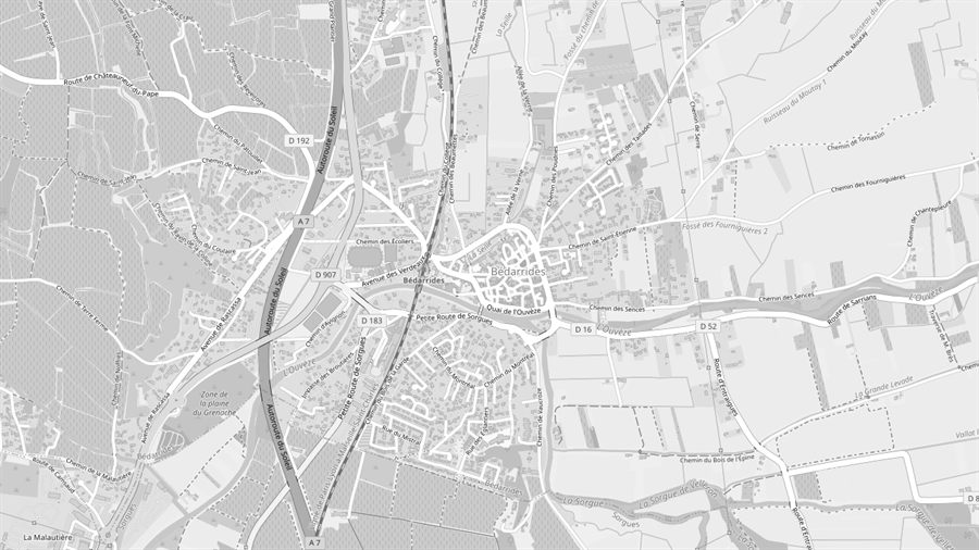 Plan d'accès — 19, rue Petite Fontaine, 84370 Bédarrides