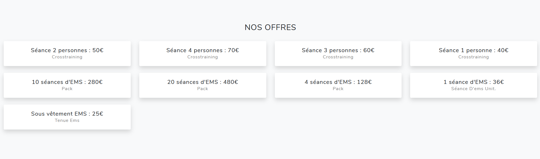 catalogue charge dynamiquement