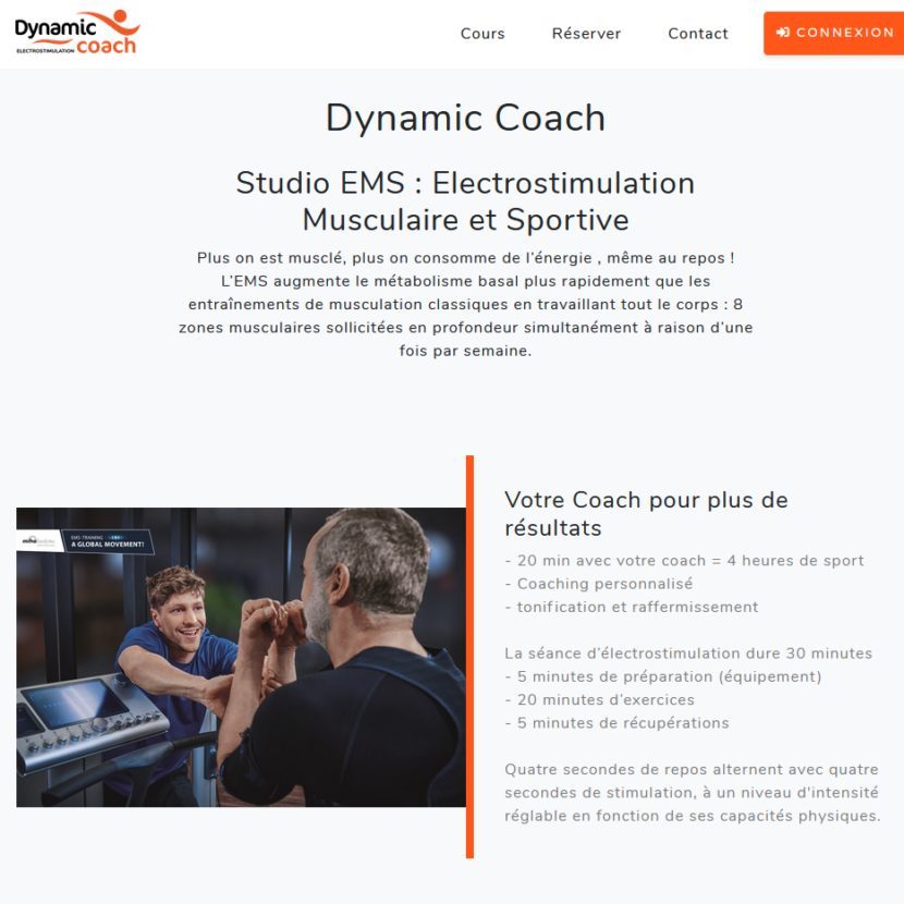 site internet personnalisé