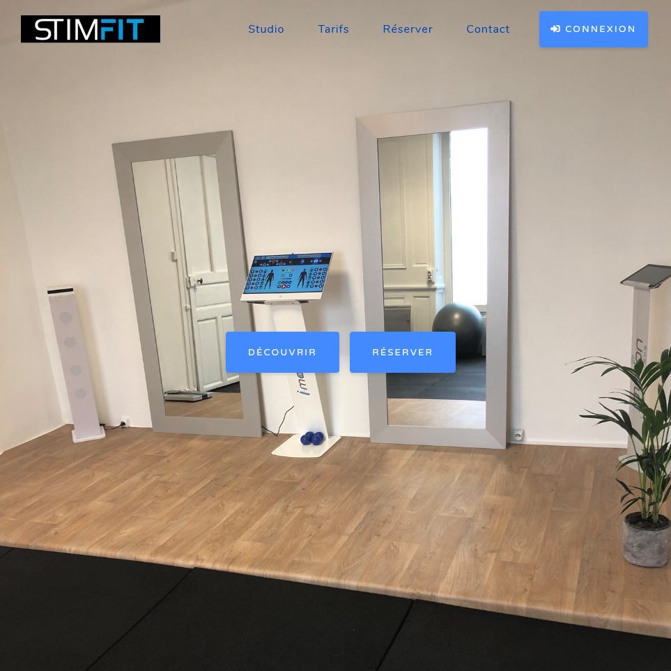 Création site internet et application mobile Stimfit