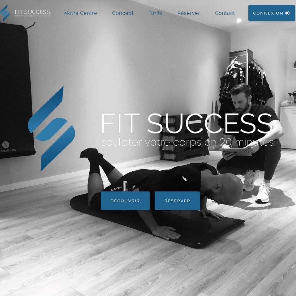 Création site internet et application mobile Fit-Success