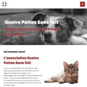 quatres pattes sans toit
