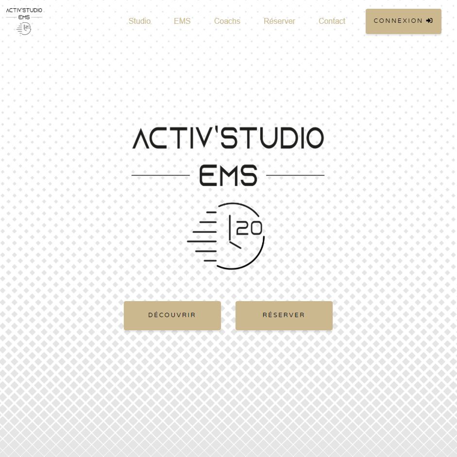 Création site internet et appli mobile ActivStudio-EMS