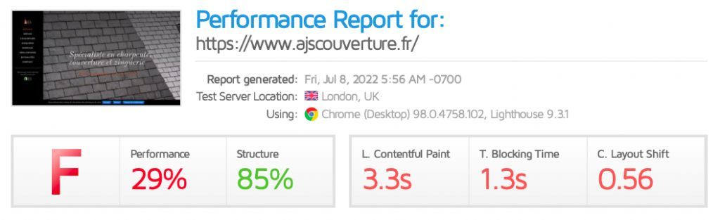 Optimisation performances AJS Couverture avant